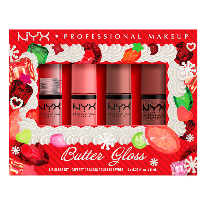 NYX Professional Makeup Bling The Halls Coffret Lèvres Butter Gloss