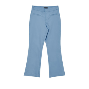 Pantalone flare in rasatello