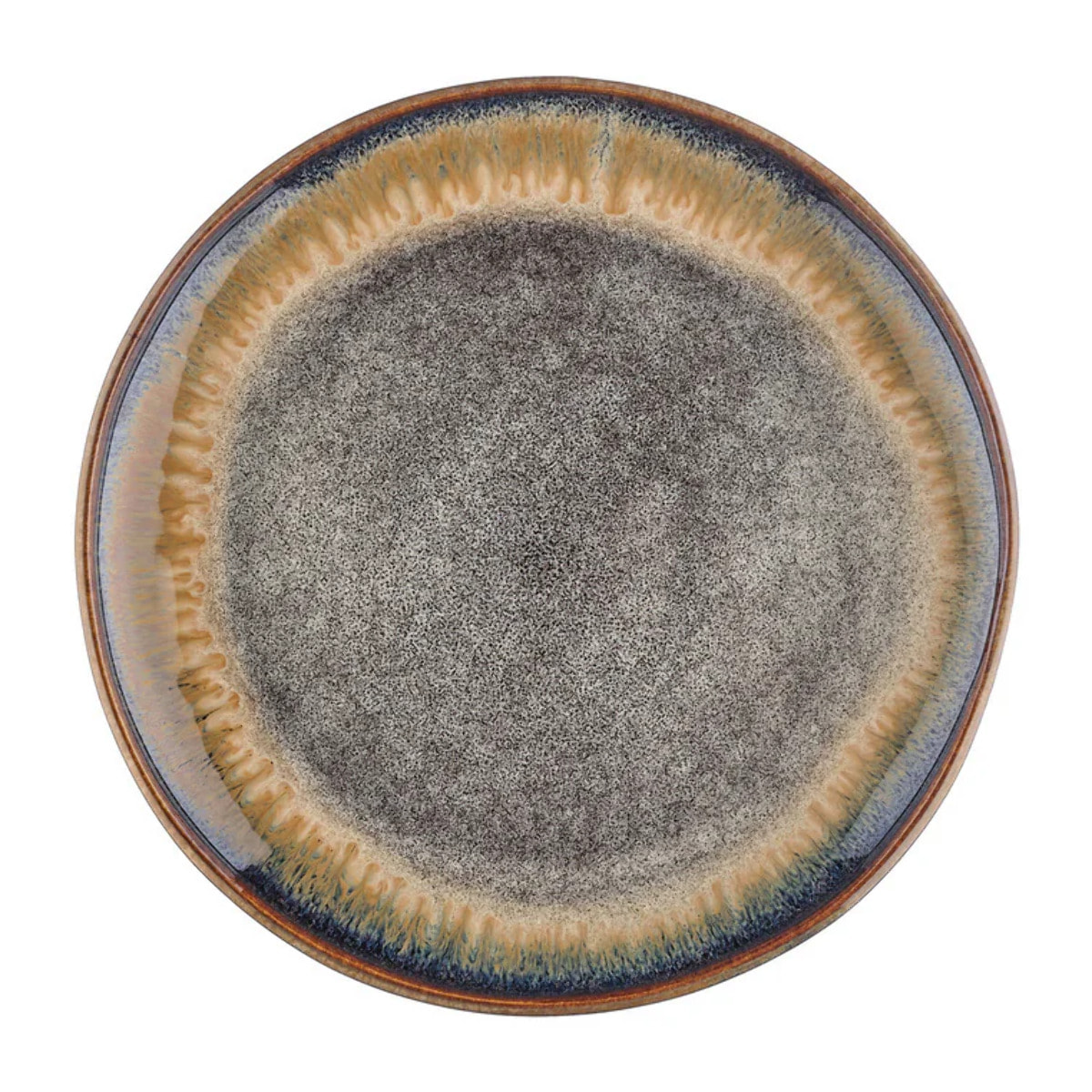 Assiette GENESIS Ø20,5cm - 6 pièces - Basalte