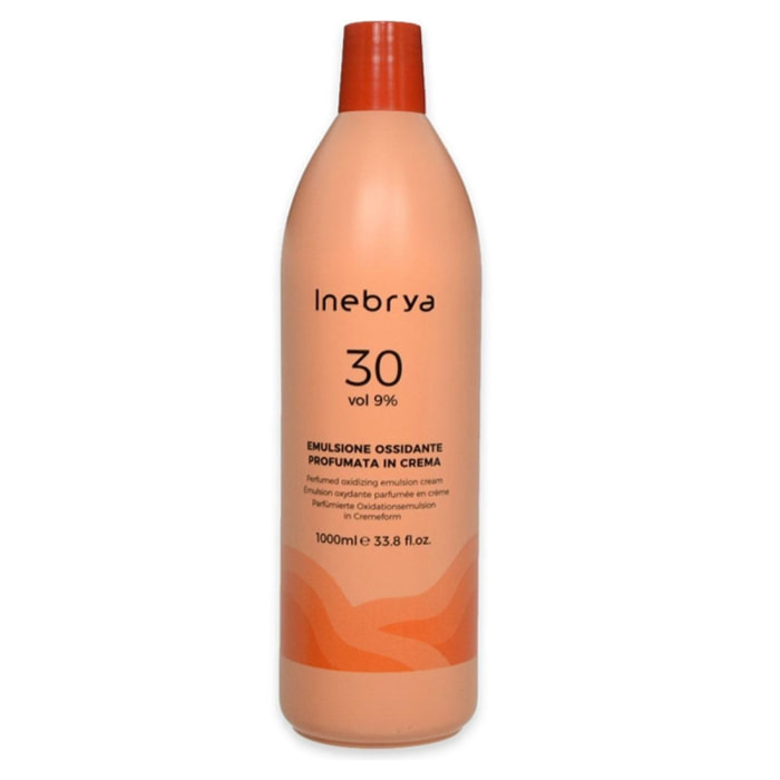 INEBRYA Emulsión Oxidante Perfumada en Crema 30 vol 9% 1000ml