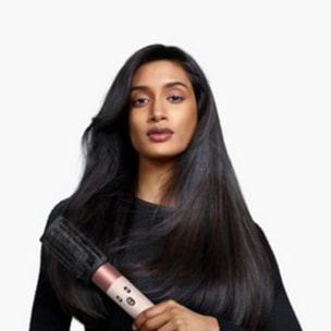 Multi-styler asciugacapelli Dyson Airwrap i.d.™ connesso con diffusore Cipria/Oro rosa | Nuovo