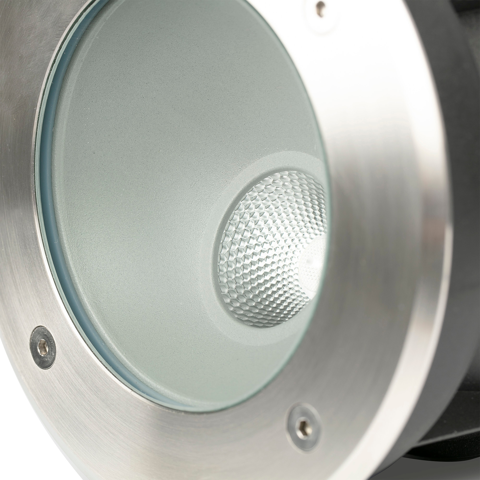 SALT LED Lampe encastable asymétrique inox