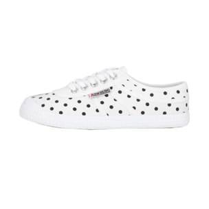 Zapatillas Sneaker Unisex - KAWASAKI Polka Canvas Shoe  1024 Marshmallow