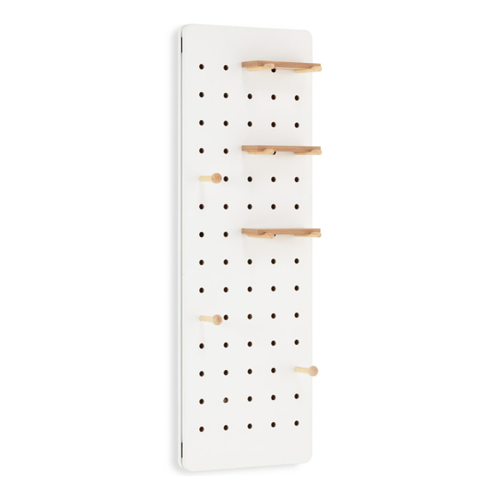 Mueble recibidor con espejo Verona color Blanco
