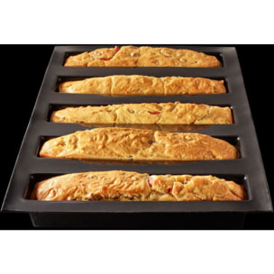 Moule à cake FLEXIPAN 5 cake longs