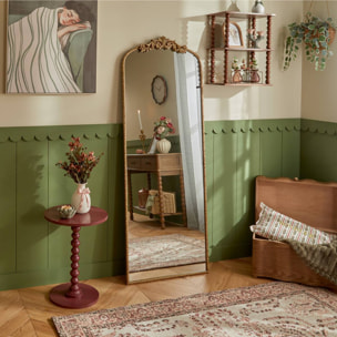 Miroir Mary arche 60x160cm doré