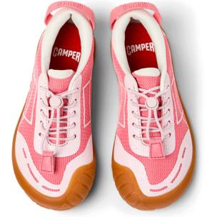 Zapatillas - CAMPER Peu Path Kids - Rosa - Textil técnico