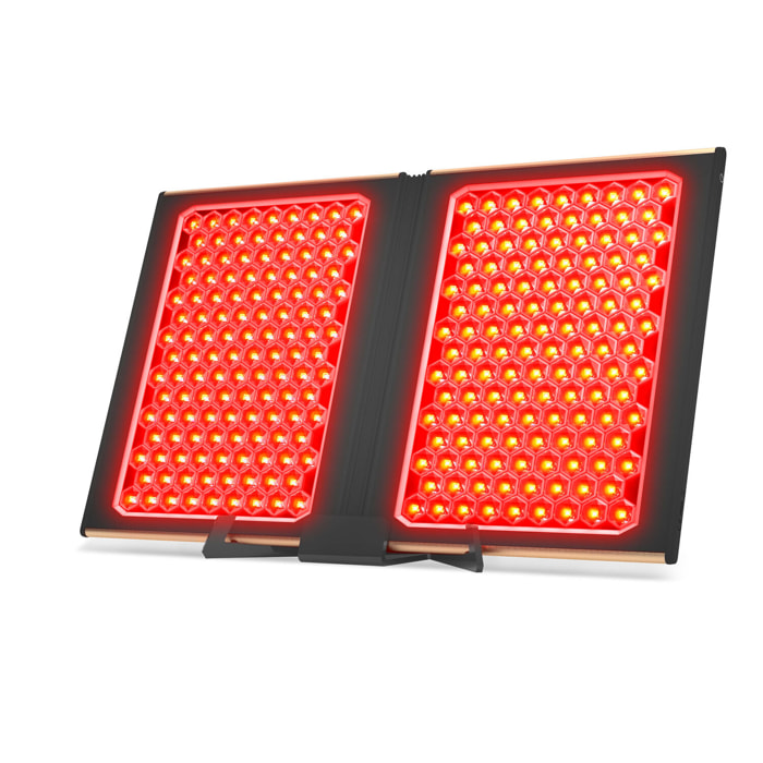 FAQ™ Dual Led Panel - Double Panneau Lumière LED à Spectre Complet et Lumière Infrarouge Visage et Corps