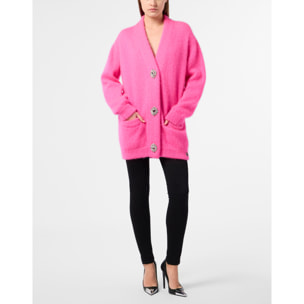 PHILIPP PLEIN Cardigan Hexagon Fluo