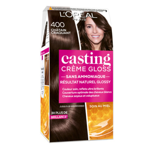 L'Oréal Paris Casting Crème Gloss Coloration 400 Châtain craquant