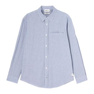 GAS camicia uomo navy blue