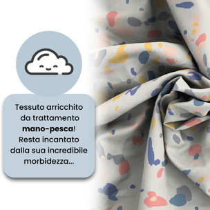 COPRIPIUMINO FANTASY, 100% Microfibra, No Stiro - BACKGROUND