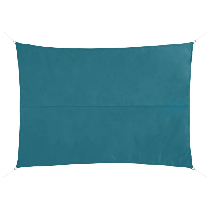 Voile d'ombrage triangulaire Shae Bleu canard