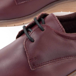 Oxford De Cuña - Burdeos - Altura: 4 Cm