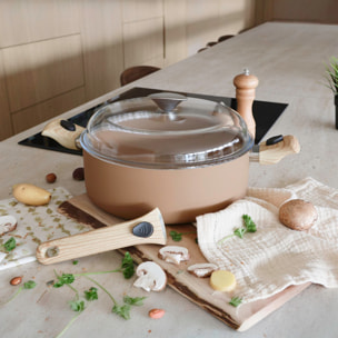 Poêle multifonction en revêtement céramique - tous feux COLORAMA