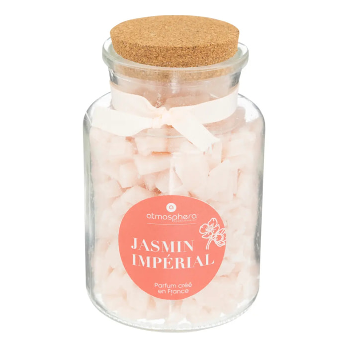 Cire parfumée "Izor" en verre 150g jasmin oriental