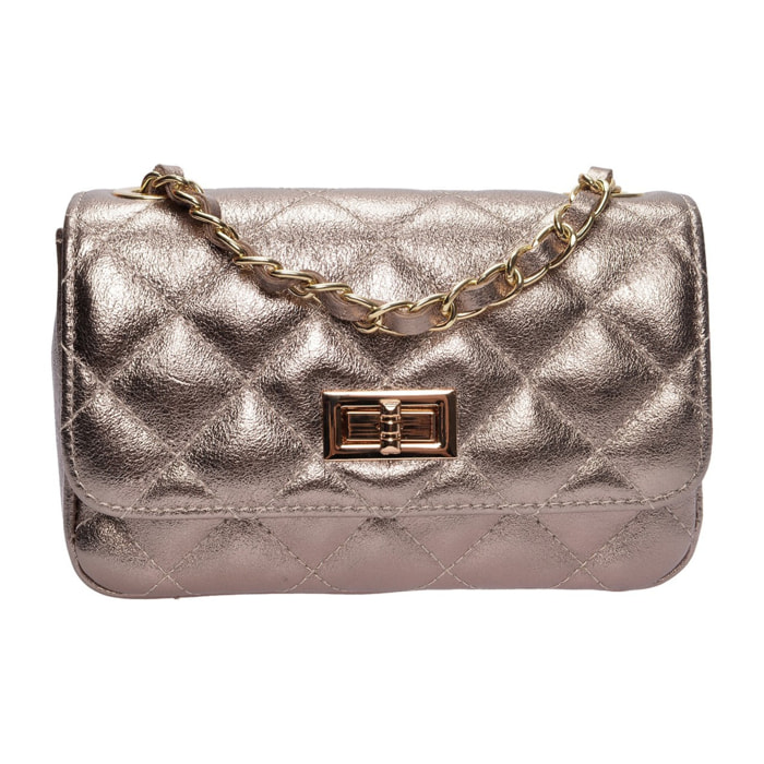 Borsa a spalla Anna Luchini Giallo