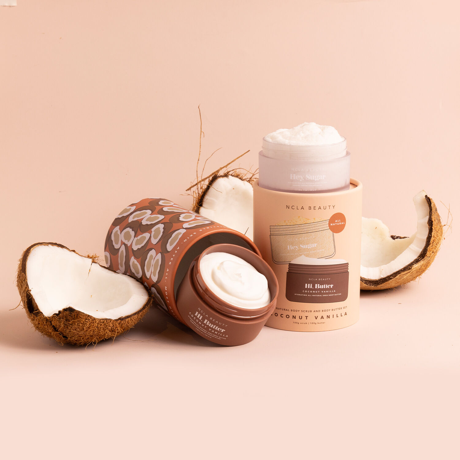 Coconut Vanilla - Exfoliant Corps 100 g + Beurre Corporel 100 g