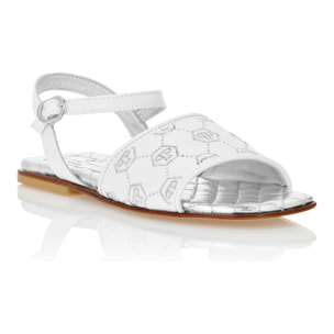 PHILIPP PLEIN Sandals Flat MONOGRAM