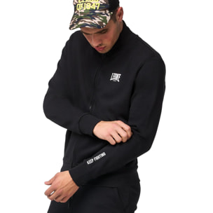 Tuta da uomo con Felpe con colletto e zip e pantalone non felpata Leone Basic