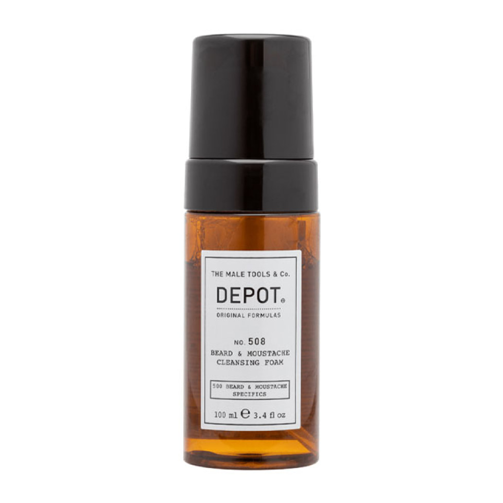 DEPOT no.508 Beard & Moustache Cleansing Foam 100ml