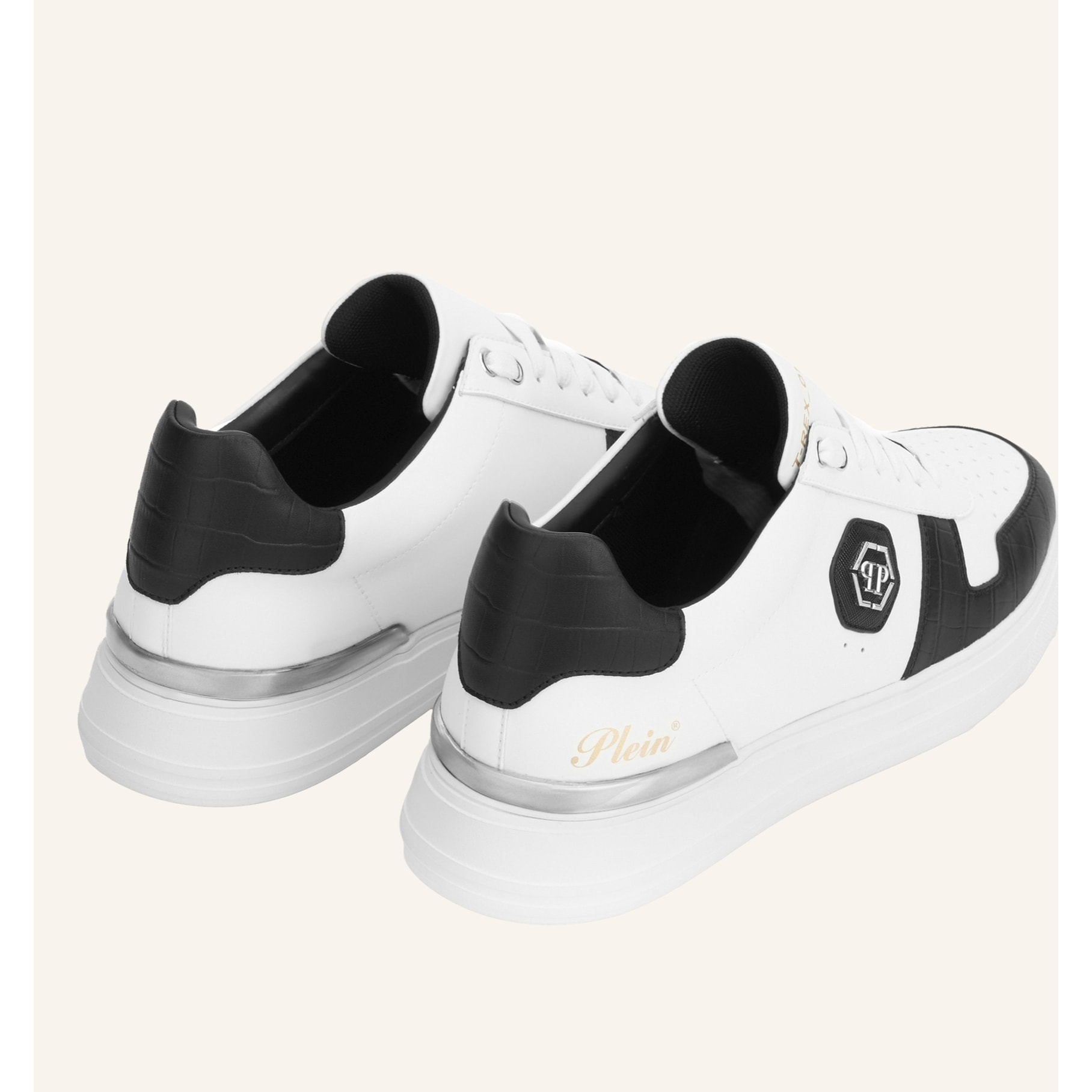 PHILIPP PLEIN Sneaker basse COCCO