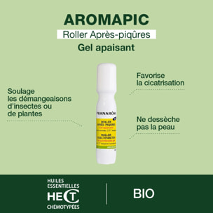Pranarom - Spray répulsif anti-moustiques et tiques + roller après-piqûres - Bio - 2 PIECES
