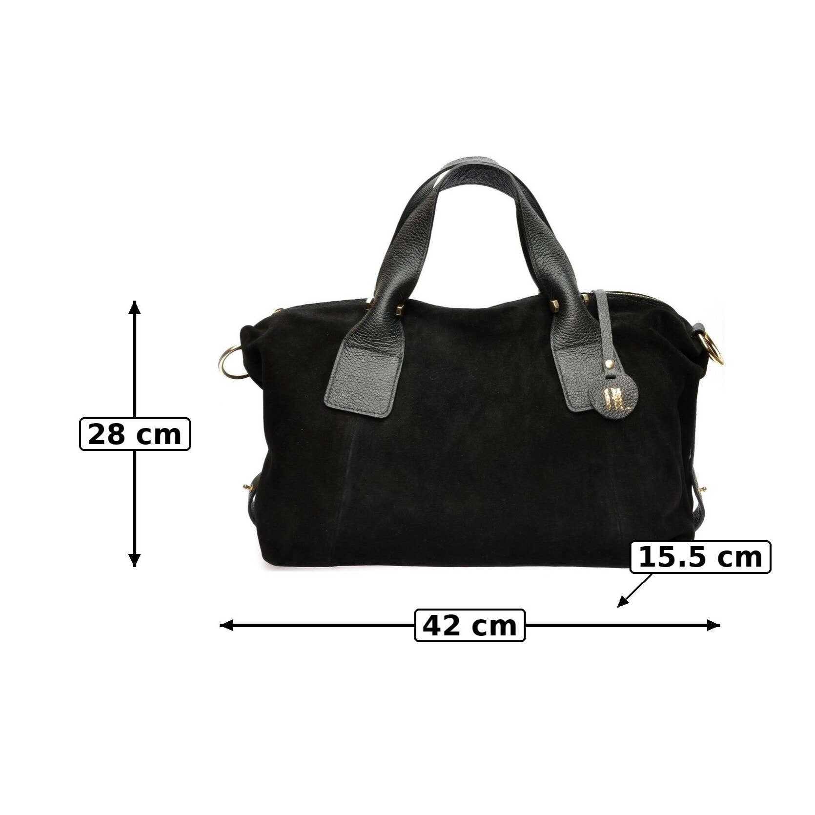 Borsa a mano Anna Luchini Nero