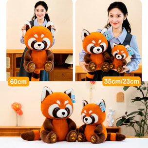 Cuscino extra morbido e soffice design procione. 35 cm.