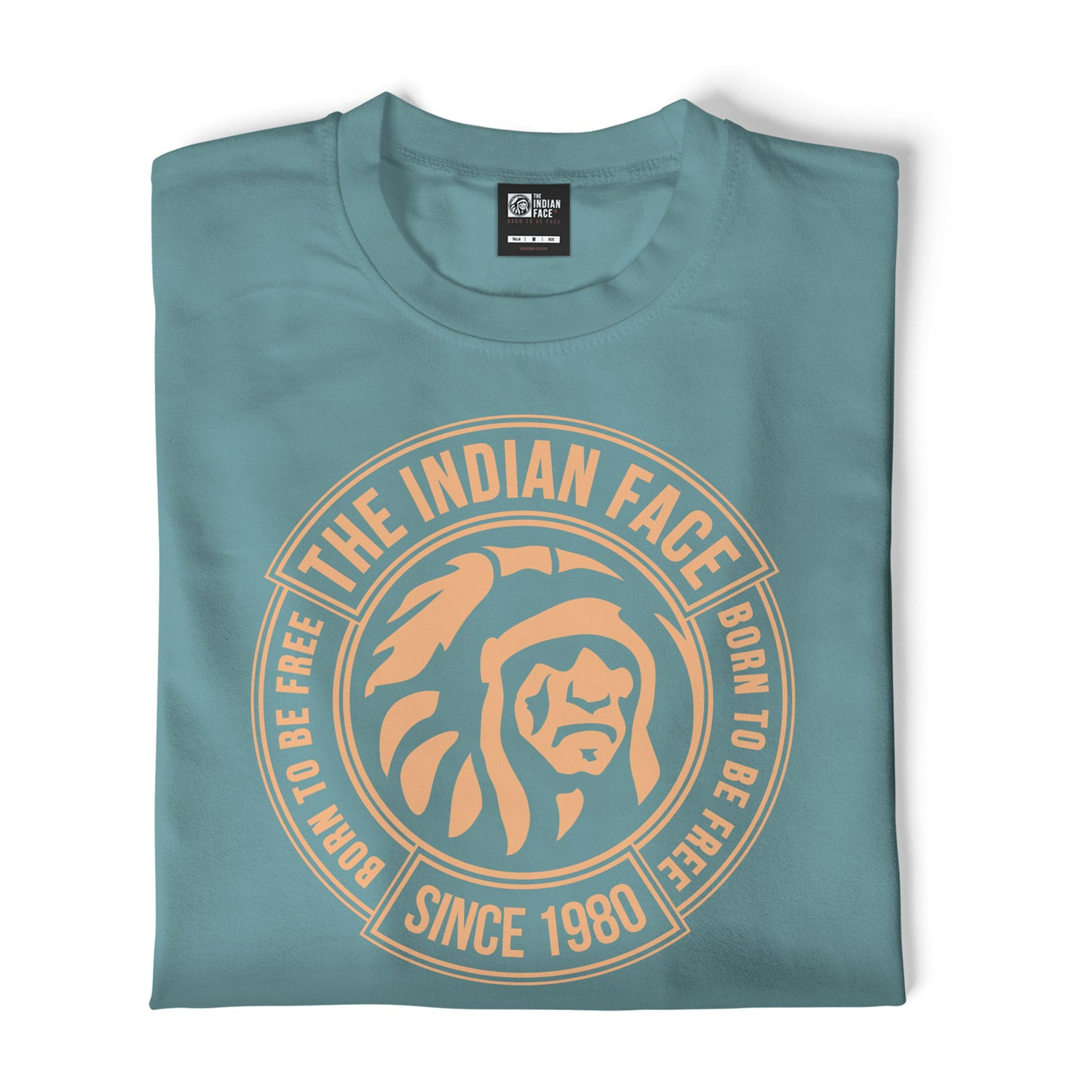 Camisetas The Indian Face Soul Azul Celeste para hombre y para mujer