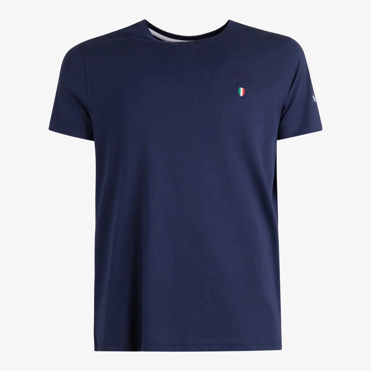 T-shirt Esercito blu in cotone uomo