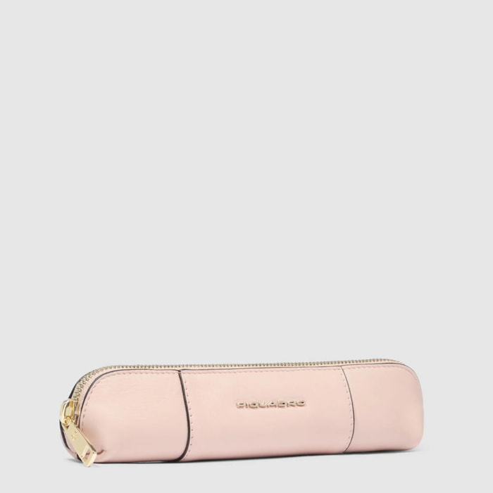 Piquadro Astuccio portapenne in pelle piccolo