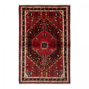 Tapis d'orient au motif oriental, noué à la main, DEJOZA