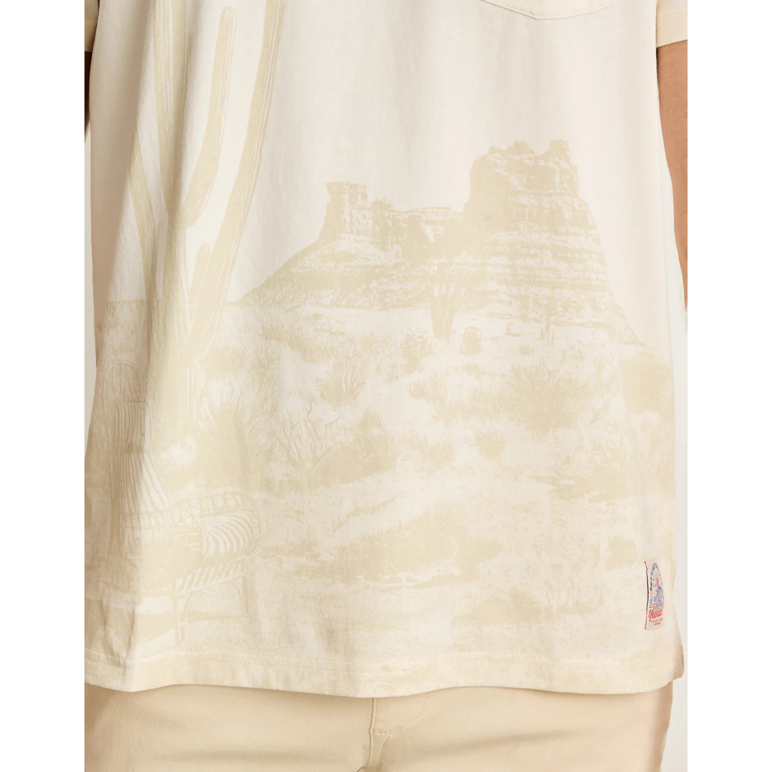 Camiseta Manga Corta Beige - Lawless