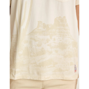 Camiseta Manga Corta Beige - Lawless