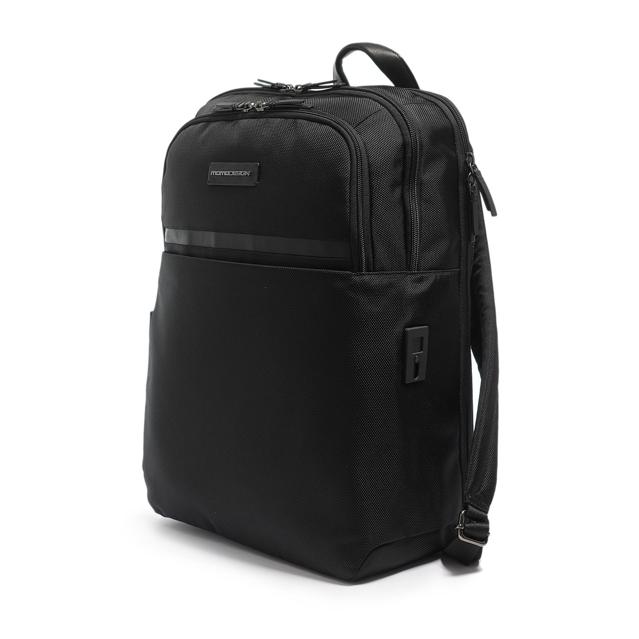 Zaino uomo Eldrin Chic - Tessuto & Ecopelle - Casual - 34.0 x 48.0 x 26.0 cm