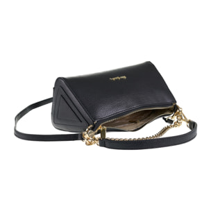 Borsa a spalla da donna Made in Italy - Modello Violette - 100% pelle - 26.0 x 13.5 x 11.5 cm