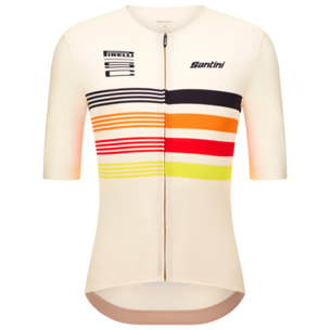 Pirelli Sport Club - Maglia Unisex Tape - Bianco - Unisex