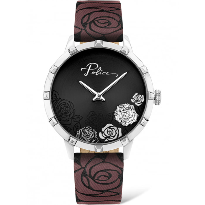 Reloj Police PL16040MS.02 Mujer Analogico Cuarzo con Correa de Cuero