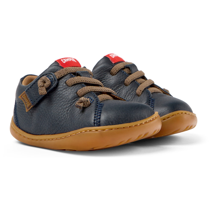 Sneakers - CAMPER Peu Cami - Blu - Pelle (vitello)