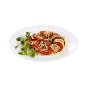 Assiette blanche 27 cm Feston - Luminarc