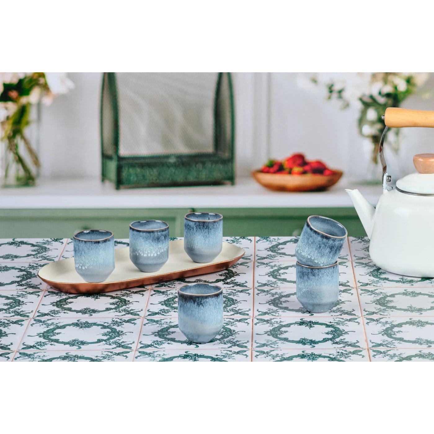 Tasse GENESIS 8cl - 6 pièces - Mer