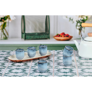 Tasse GENESIS 8cl - 6 pièces - Mer