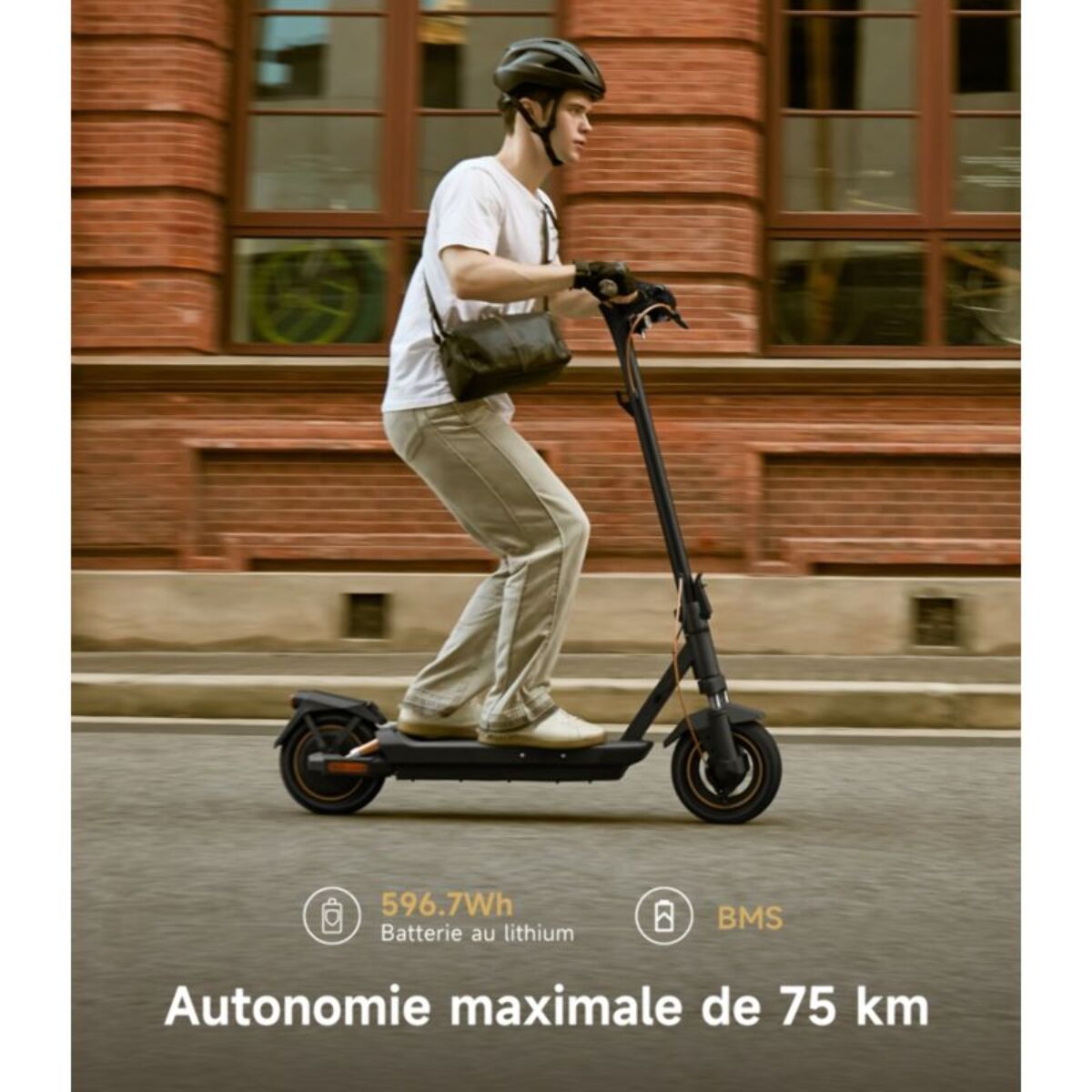 Trottinette électrique NAVEE GT3 max Noir