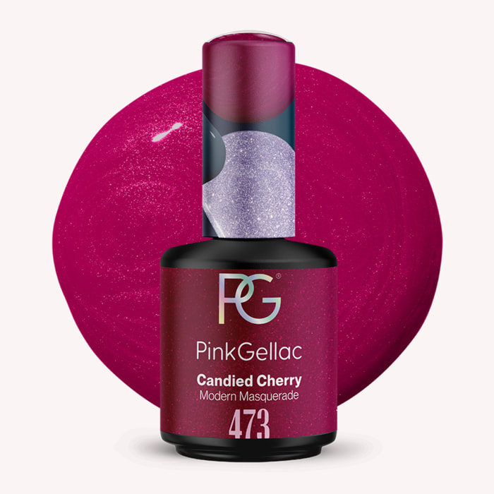 Vernis semi-permanent - 473 Canied Cherry - 15 ml