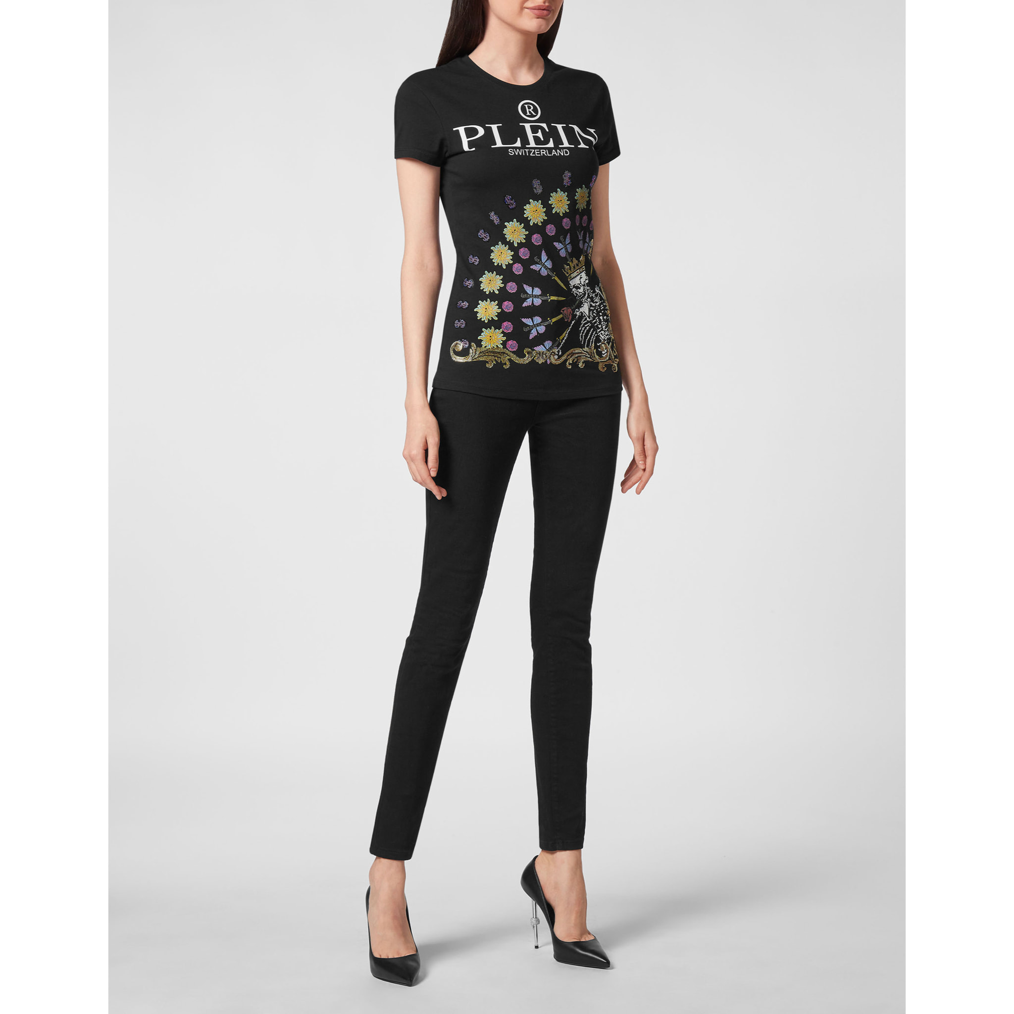 PHILIPP PLEIN Camiseta Cuello Redondo TATTOO