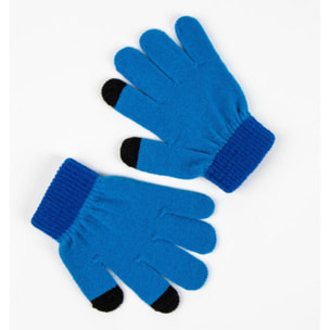 Set gorro y guantes infantil unisex "Sonic"