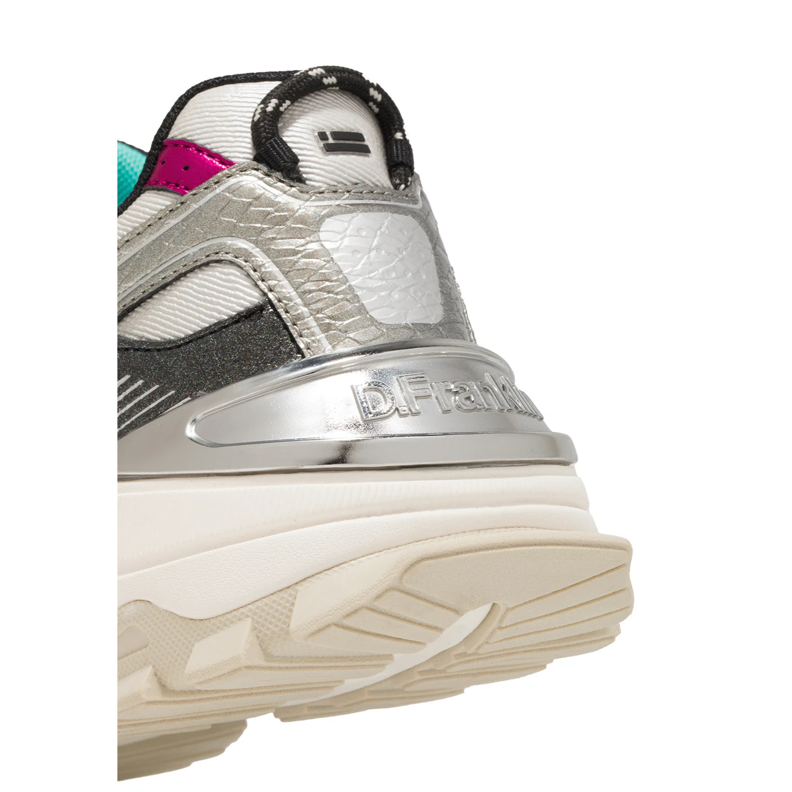 Zapatillas Deportivas de Mujer 347 Track Flame Plata / Negro