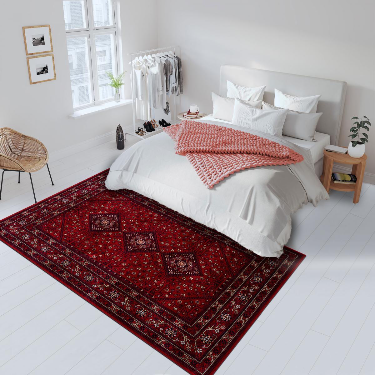 Tapis orient tissé motif classique NUTO