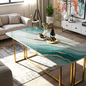 Rouleau revêtement adhésif imperméable - Sticker lavable plan de travail - ÉPOXY SUMBA